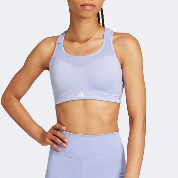 adidas TLRD Impact Training High-Support Bra | Size 2XS | NWT | Blue Spark - Picture 1 of 4